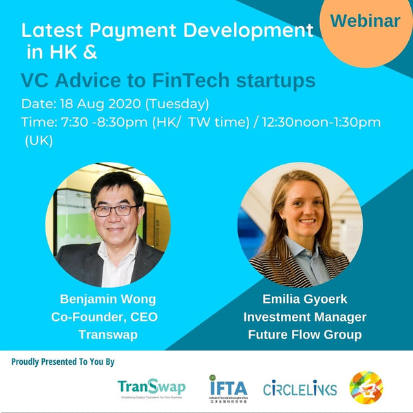 The Latest Payment Development in HK & VC Advice to FinTech Startups